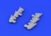Eduard 648230 Hurricane Mk. I exhaust stacks 1/48 (AIRFIX)